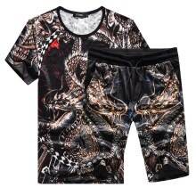 Conjunto de verano para mamá y yo, chándal de manga corta con logotipo personalizado, camisa y conjunto corto - Product Image 5