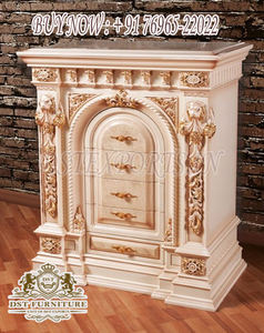 Juego de muebles de dormitorio de madera de teca antigua, camas talladas clásicas en estilo moderno, tamaño personalizado, Color personalizado para decoración del hogar - Product Image 3