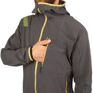 Vente en gros de blouson softshell à fermeture éclair sublimation pour homme logo personnalisé - Product Image 5