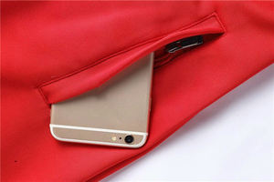 Chándal de Fútbol Ligero Personalizado con Cierre de 1/4, Conjunto de Entrenamiento OEM, Chándales de Fútbol al por Mayor para Hombre, Color Sólido - Product Image 4