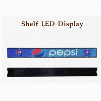 Cob Full Color P1.2 P1.5 Smart Shelf Edge LED Écran publicitaire Fonction d'affichage de magasin de détail d'intérieur pour les graphiques de supermarché