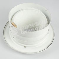 Grilles de Diffusion d'Air Modernes en Aluminium pour Climatisation et Ventilation avec Design Réglable et Installation Facile