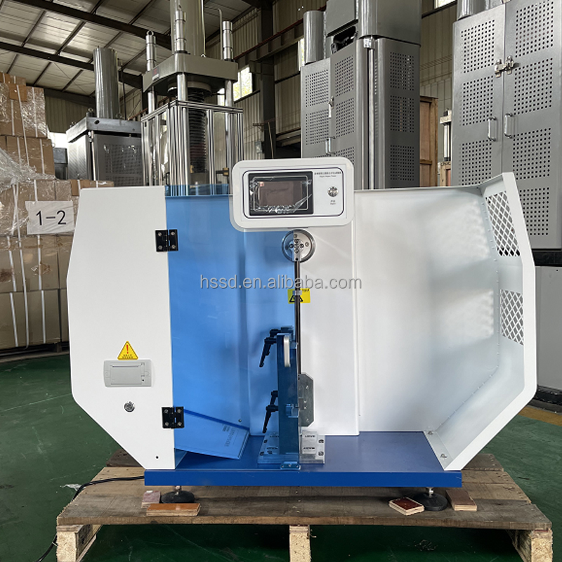 50j pendulumn equipment izod testing machines for plastic material astm d256 izod& charpy impact tester