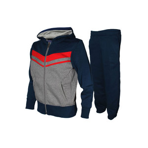 Vêtements de sport de haute qualité personnalisés OEM Veste et survêtement à fermeture éclair entièrement personnalisés Concevez votre propre style de bas actifs - Product Image 2