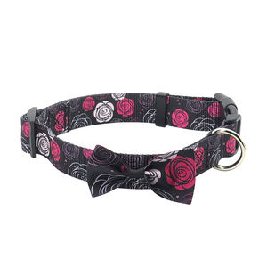 <span class=keywords><strong>Tartan</strong></span> Kerah Anjing Kustom Kerah Pita Anjing Personalisasi Bandana Anjing Kerah Latihan Tugas Berat untuk Anjing Kualitas Terbaik - Product Image 6