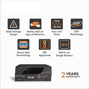 Black 1125 L Sine Wave Solar <b>Inverter</b> UPS High Power for Home Office Shops Reliable Backup Power System - Product Image 2