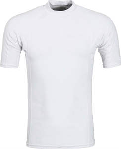 High Quality Unisex Half Sleeves OEM Custom Swimming Rash Guard 100% Nylon Adults <b>Prime</b> Craft Enterprises - Product Image 5