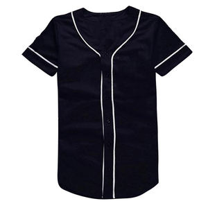 Camiseta de béisbol para jóvenes 100% poliéster ropa deportiva característica transpirable - Product Image 2
