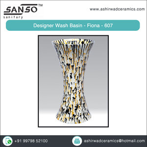 Lavabo à main en céramique de qualité certifiée meilleure affaire fournisseur expérimenté-robinet monotrou de forme ovale pour salle de bain hôtel villa - Product Image 2