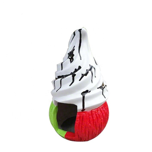 ไฟเบอร์กลาสประดิษฐ์บิ๊กไอศ<span class=keywords><strong>ครีม</strong></span>รุ่นสำหรับตกแต่ง - Product Image 1