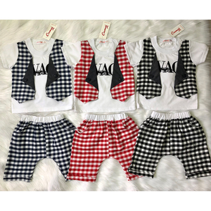 Korean Style Striped Boy Vest - Product Image 2