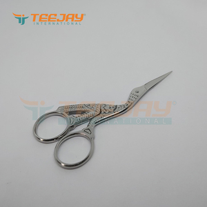 Xiaomi — ciseaux professionnelles de coupe pour sourcils, cils en forme d'oiseau, argent, nouveau Style, broderie de coupe - Product Image 2