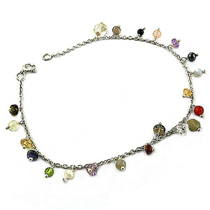 Beautiful Gemstone 925 Silver <b>Bracelet</b> - Product Image 1