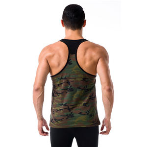 เสื้อครอปออกกำลังกายผู้ชาย เสื้อกล้ามออกกำลังกาย เสื้อยืดลำลอง - Product Image 4