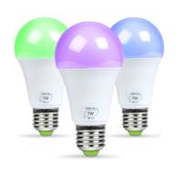 Ampoule Led Wifi Rgb Cct, ampoules Tuya, éclairage Led, lampe intelligente 7w 9w 12w E26 E27 B22