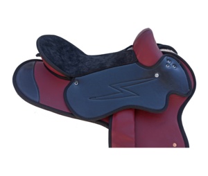 ชุดอุปกรณ์ขี่ม้าสำหรับแข่งทางไกล สีม่วง ทำจากวัสดุสังเคราะห์ ขนาดเบาะนั่ง 10" - 18" นิ้ว - Product Image 2