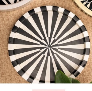 MEILLEUR VENDEUR de PLATEAU DE SERVICE EN NACRE FABRIQUÉ À LA MAIN PLATEAU DE SERVICE EN CHOCOLAT DATES par VINTAGE CRAFT - Product Image 4