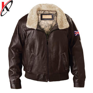 Veste d'hiver en cuir pour homme 2025, imperméable, coupe-vent, poches, manches longues, manteau chaud - Product Image 5