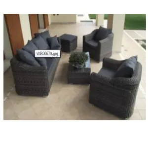 hot style for oversea market polyrattan outdoor furniture/ garden items/ outside set