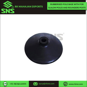 Base de poste de goma para poste de velocidad, postes de Slalom de agilidad y redondos, superventas - Product Image 6