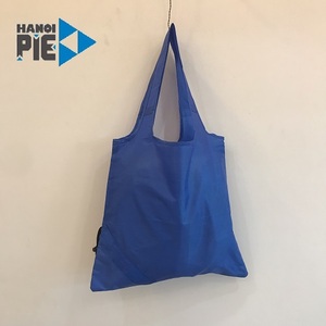 HanoiPie Sac à provisions en polyester pliable écologique personnalisé Emballage promotionnel - Product Image 1