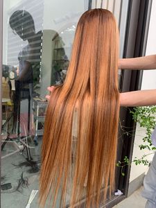 Peluca de Cabello Humano Vietnamita Liso con Cutícula Alineada, Extensiones de Cabello Remy, Color Piano - Product Image 4