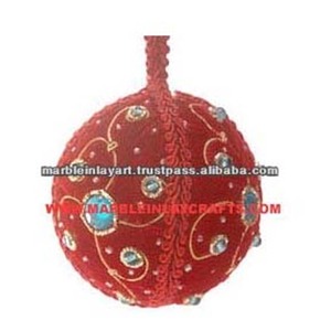 Belle décoration de Noël, boule de Noël à suspendre, ornements - Product Image 1
