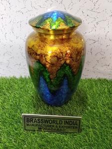 Brassworld อินเดีย Tri-COLOUR ผู้ใหญ่เผาศพอุปกรณ์งานศพที่มีคุณภาพ - Product Image 4