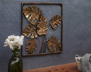 Decoración de Pared con Hojas Metálicas - Product Image 4