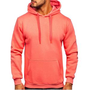 2021 unisexe surdimensionné pulls décontractés de haute qualité en coton biologique impression personnalisée Streetwear à capuche teint uni pour l'hiver des hommes - Product Image 1