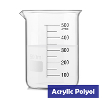 Résine polyol acrylique pour la rénovation automobile, peinture métallisée plastique automobile, Setalux 1184 1186 1753 PARALOID