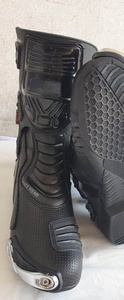 Bottes de moto unisexes en cuir de vachette véritable de haute qualité, nouveau style, grande taille, imperméables, coupe-vent, respirantes pour l'hiver - Product Image 2