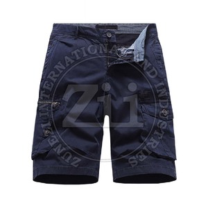 กางเกงขาสั้นคาร์โก้สำหรับผู้ชายดีไซน์ตามสั่งรูปแบบใหม่ลายพื้นเป็นมิตรกับสิ่งแวดล้อมมีบริการ OEM - Product Image 4