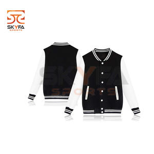   Vestes de baseball en cuir sur mesure pour hommes, taille plus, style varsity, veste de rue pour hommes - Product Image 5