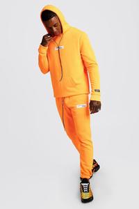 OEM Custom logo wholesale brand Fleece Cotton tracksuit - Product Image 2
