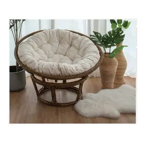 Уютная богемная мебель для дворика, гостиной, современный дизайн, стильное экологически чистое кресло Papasan с рамой Twister
