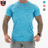 Vêtements de sport perlés OEM en gros, T-shirts Dry-Fit pour le fitness, vêtements de musculation pour hommes, chemises de gym personnalisées pour l'été