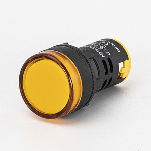 Luz indicadora de panel empotrado de colores LED, lámpara piloto de 22mm, tornillo de plástico, CA/CC, 12V, 24V, 110V, 220V, V - Product Image 5