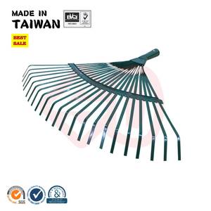 galvanized adjustable metal steel <b>garden</b> rake - Product Image 4