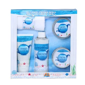 Custom body care product hot sell spa bath gift set