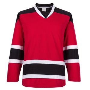 Camiseta de Hockey sobre hielo para hombre, diseño de su propio equipo de sublimación, logotipo, número impreso, bordado, precio barato al por mayor, 2022 - Product Image 1