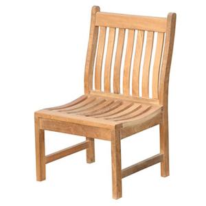 Cómodas sillas de comedor Sydney de estilo moderno, madera maciza de teca duradera para jardín al aire libre, patio y parque, villas, fabricadas en Indonesia - Product Image 1