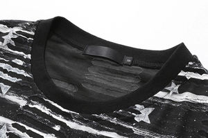 เสื้อยืดผู้ชายแขนสั้นระบายอากาศได้สำหรับฤดูร้อนเสื้อยืดลำลองพิมพ์ลายผลิตตามสั่ง - Product Image 5