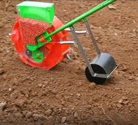 Planteur de Maïs Manuel Portable et Fiable pour la Vente en Gros, Semoir à Soja et Arachide, Machine Manuelle de Plantation de Semences de Maïs
