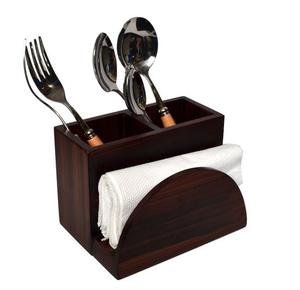 Soporte de madera para cuchara de cocina, espátula, estante organizador, soporte para palillos, 100% - Product Image 3