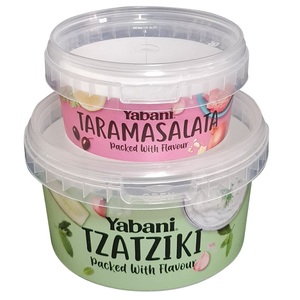 DYK430 430มล. ภาชนะทรงกลมสำหรับสัตว์เลี้ยงแบบใช้แล้วทิ้งพร้อมฝาปิดสำหรับเคี้ยวหมากฝรั่งอาหารขนมขบเคี้ยวคุกกี้ไอศกรีมบรรจุภัณฑ์ช็อคโกแลต - Product Image 3