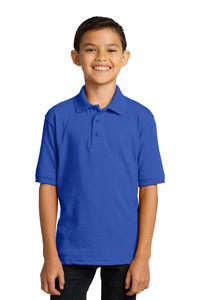 Youth Core Blend Jersey Knit Polo - Product Image 3