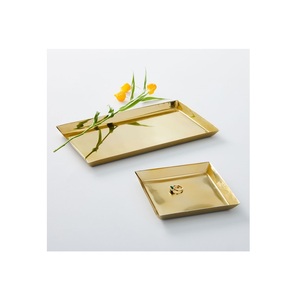Bandeja de Metal decorativa para el hogar, bandeja de servicio para cocina, el mejor precio de la India, último diseño, novedad - Product Image 1