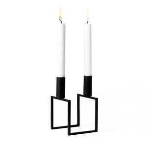 Porte-bougie de mariage en métal fait main par un designer avec options personnalisables - Product Image 1