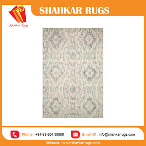 Tapis moderne en laine indien touffeté à la main en ardoise argentée meilleure offre pour l'espace cuisine Logo Pile en peluche vivante TW 01 - Product Image 3